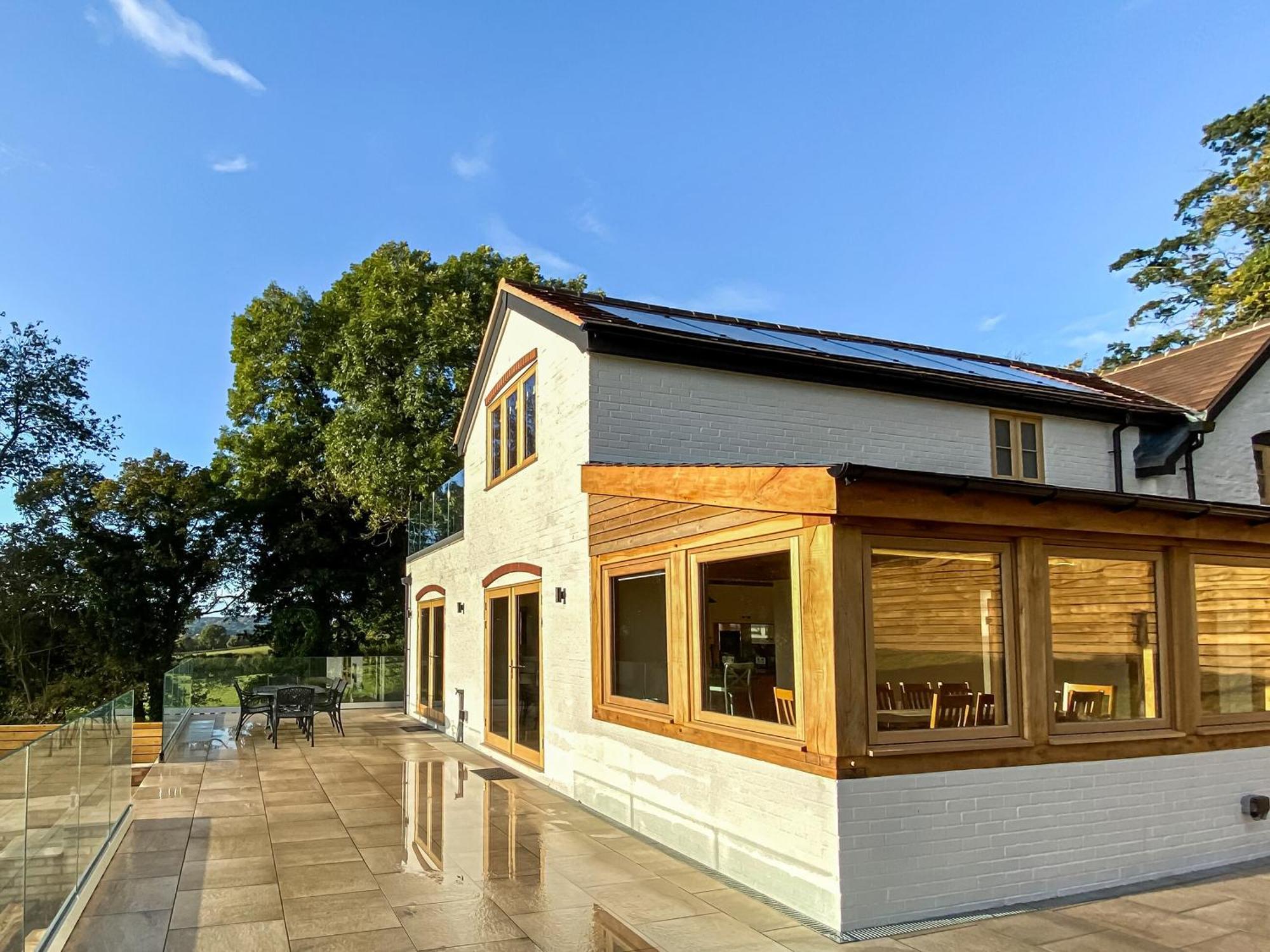 Quabbs Head Cottage Mathon Buitenkant foto